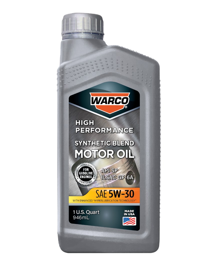 WARCO Synthetic Blend SAE 5W-30 SP GF-6A Motor Oil